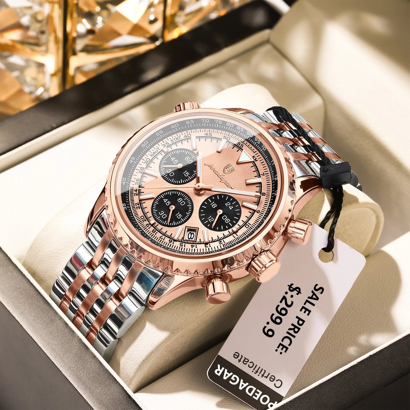 Poedagar Military Trail Steel Watch