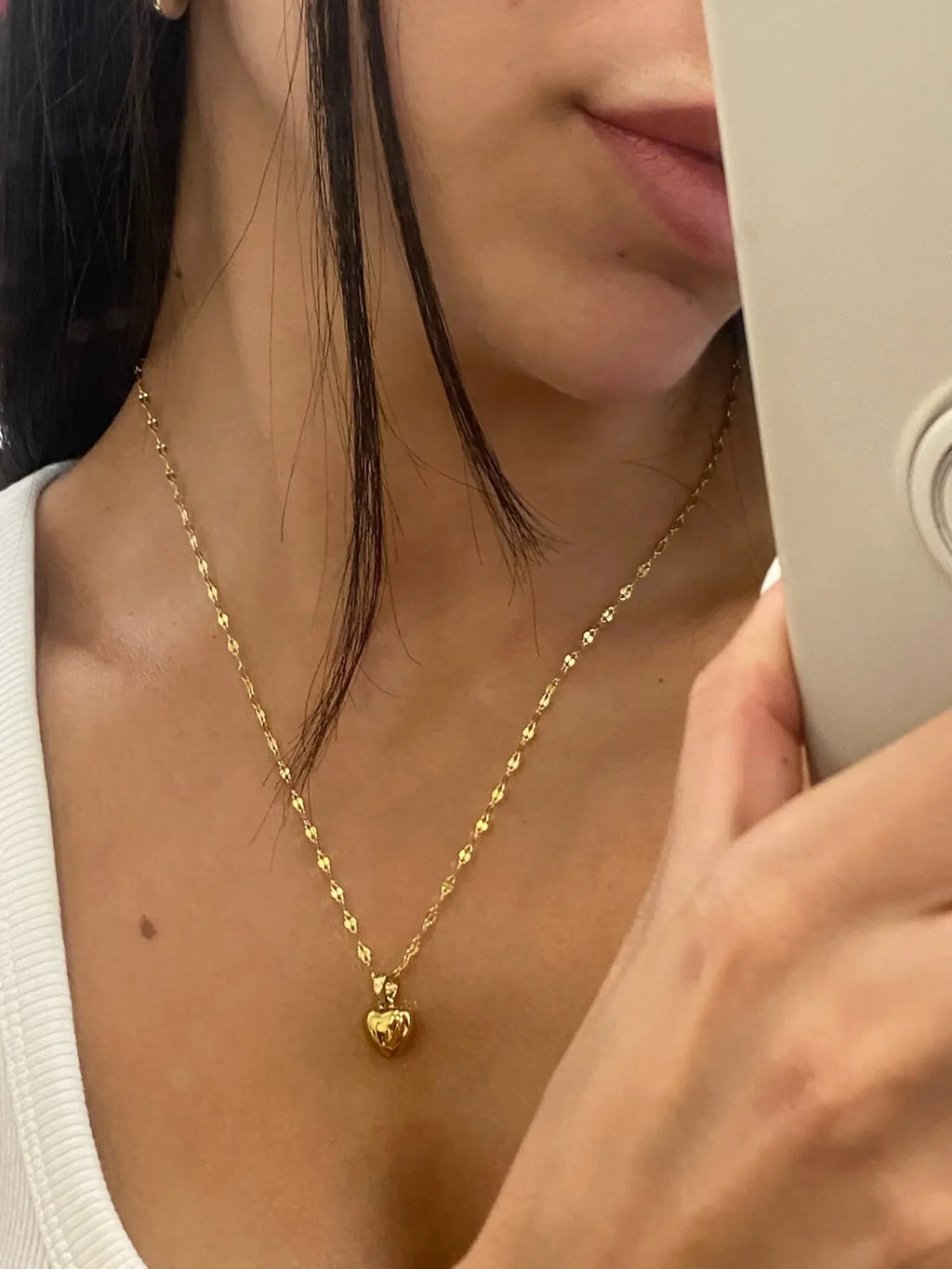 Gold Heart Necklace