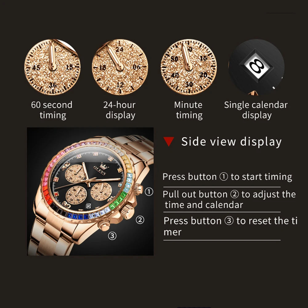 Olevs Rainbow Watch