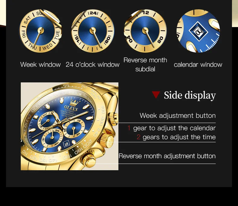 Olevs Ultra Olympic Watch