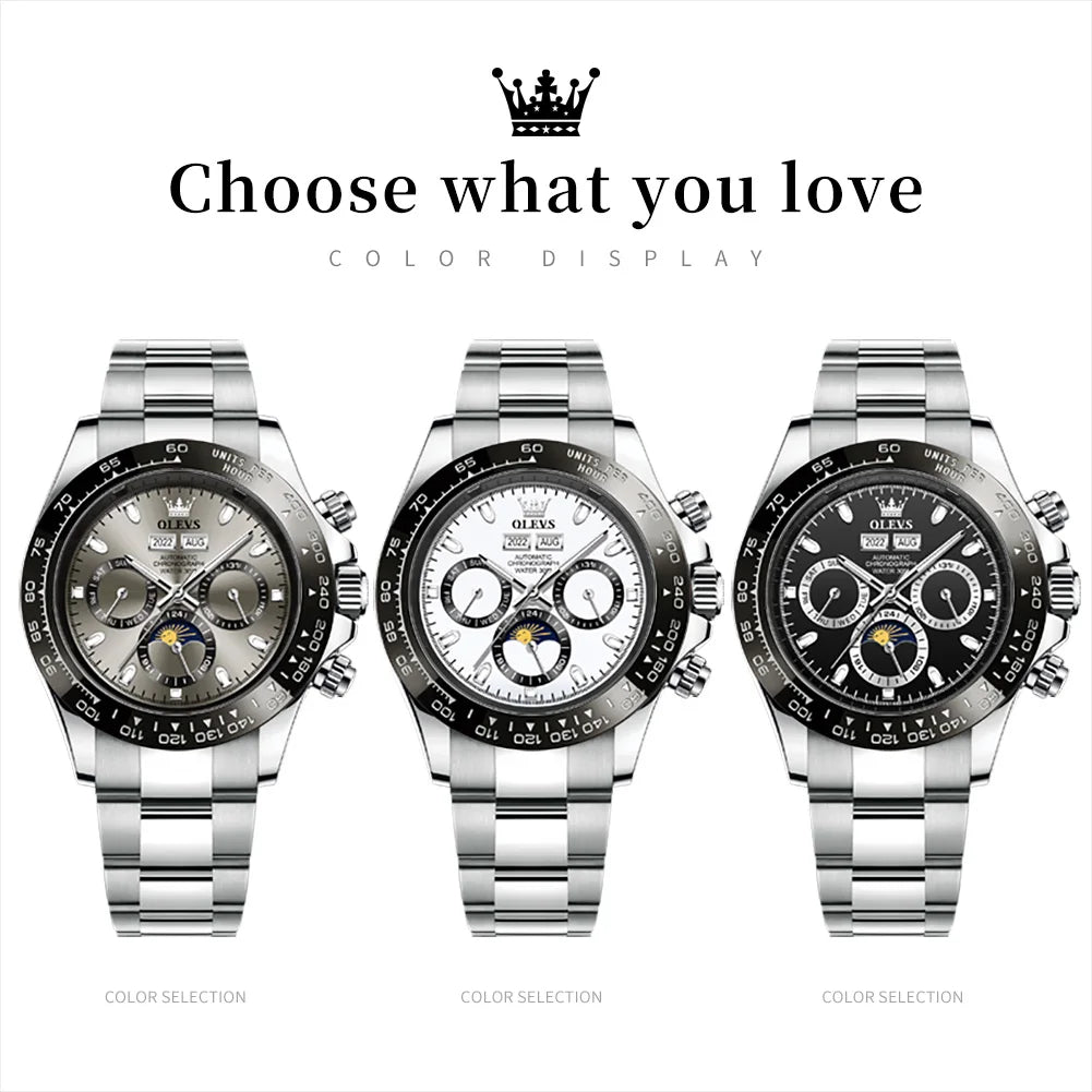 Olevs Sting Gray Watch