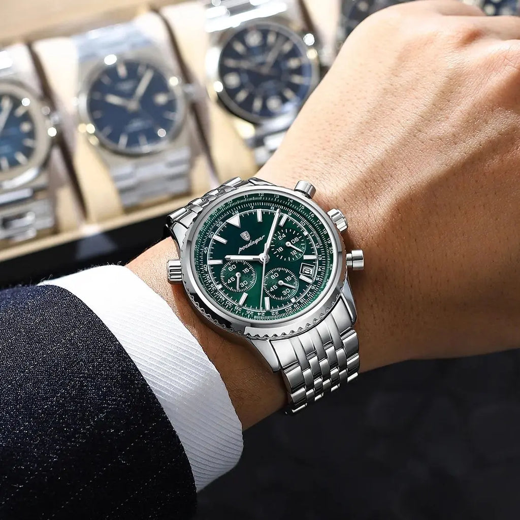Poedagar Military Trail Steel Watch
