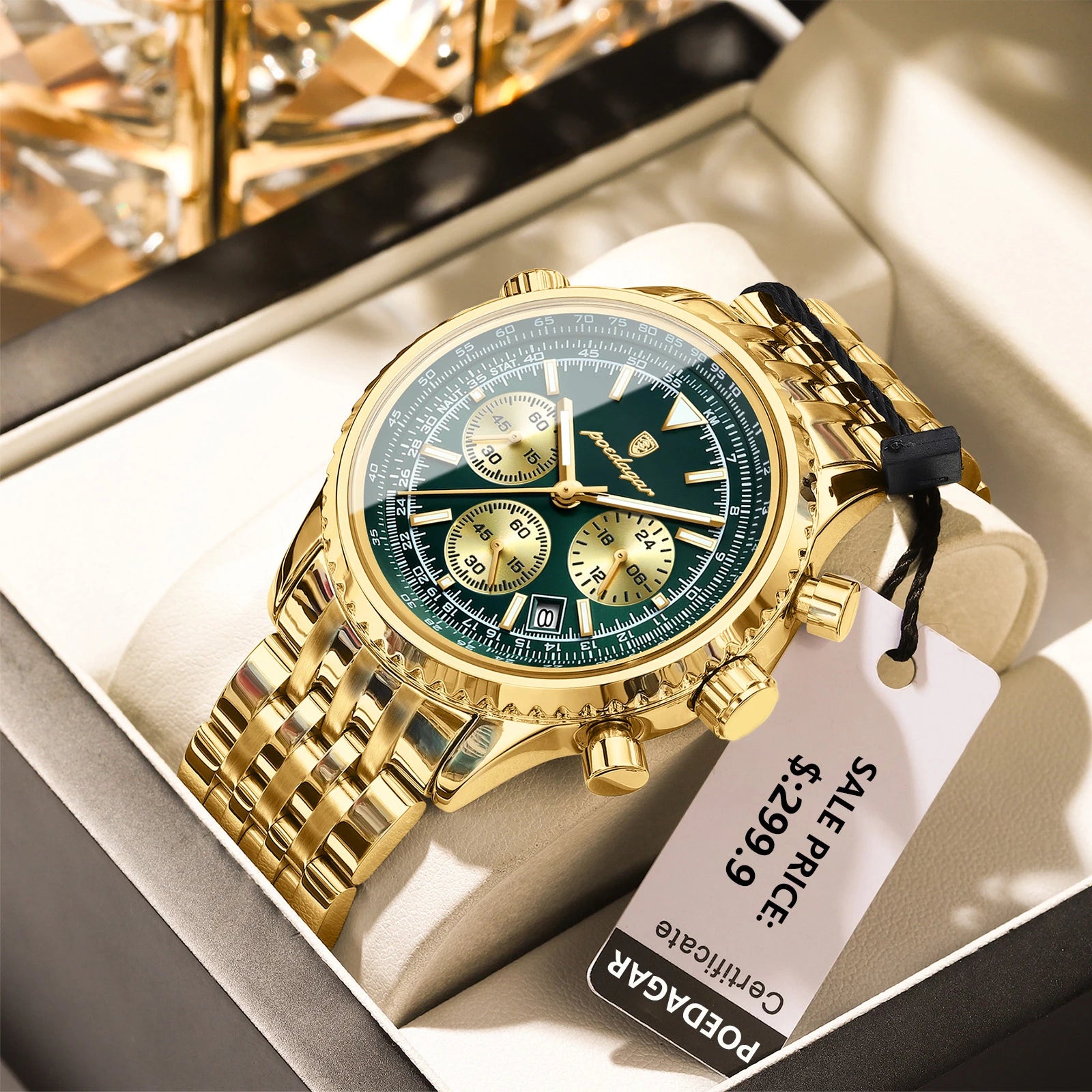 Poedagar Military Trail Steel Watch