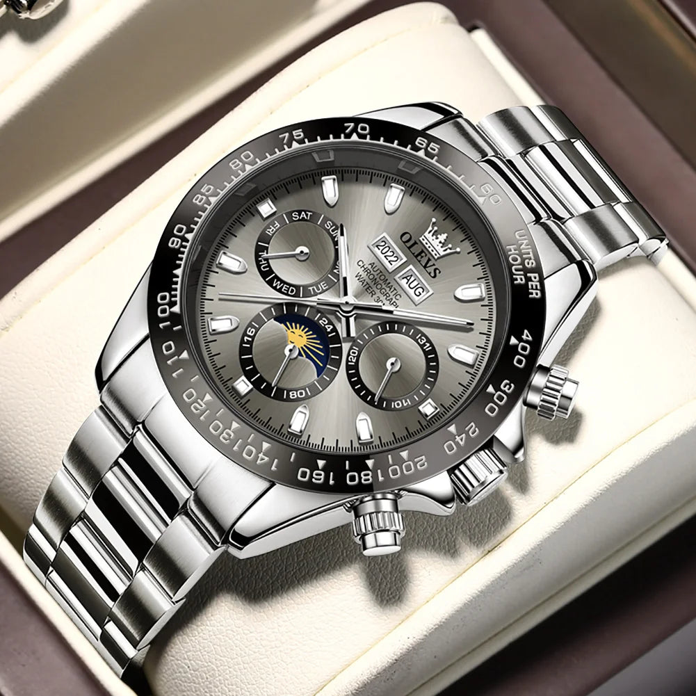 Olevs Sting Gray Watch