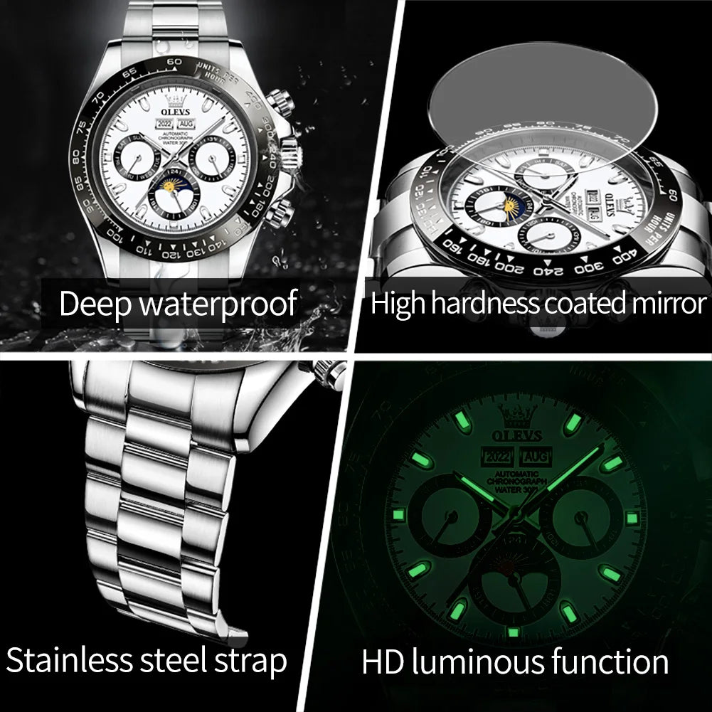 Olevs Sting Gray Watch