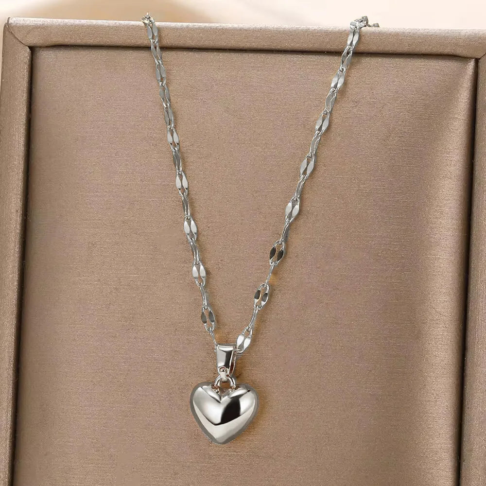 Gold Heart Necklace