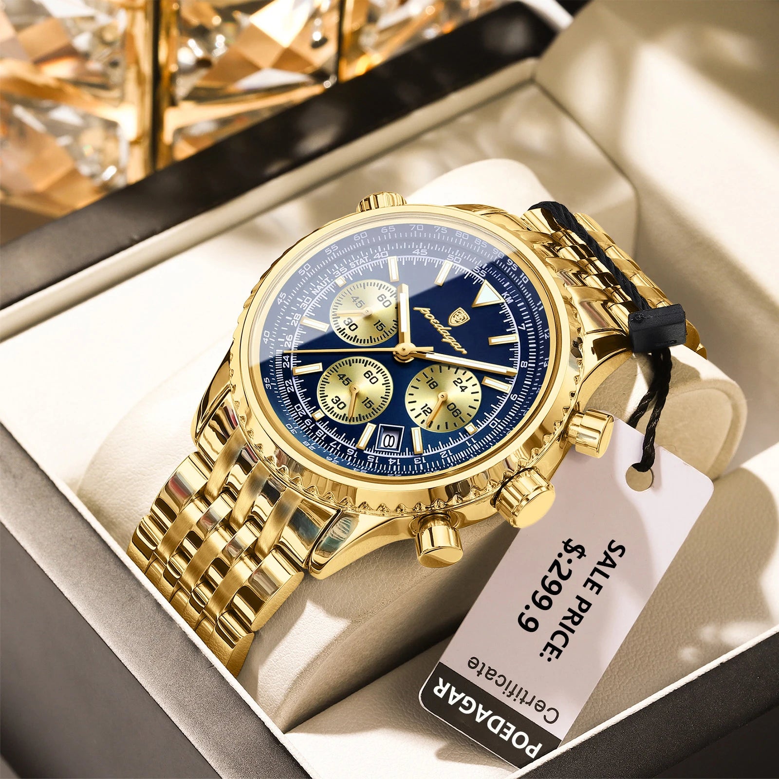 Poedagar Military Trail Steel Watch