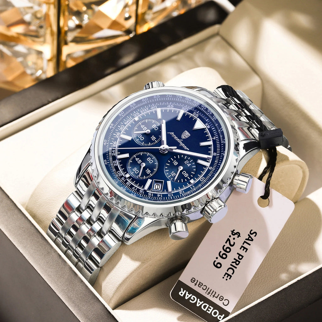 Poedagar Military Trail Steel Watch