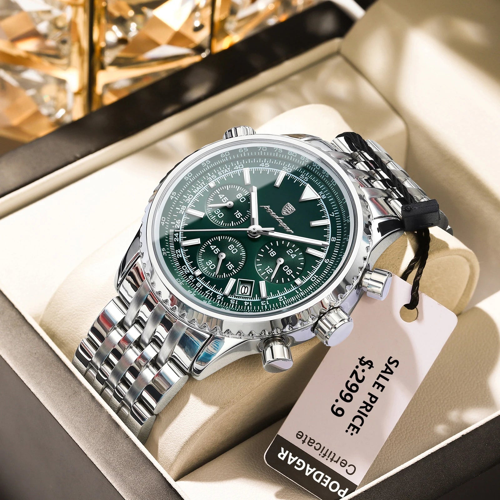 Poedagar Military Trail Steel Watch